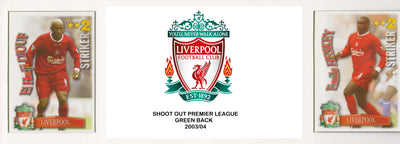 000. LIVERPOOL - KOMPLETT SETT MED SHOOT OUT PREMIER LEAGUE 2003/04