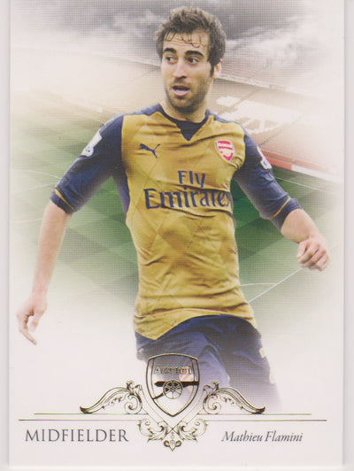 014.  MATHIEU FLAMINI - CLUB BASE - ARSENAL