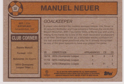 032. MANUEL NEUER - FC BAYERN MUNCHEN - PR.272