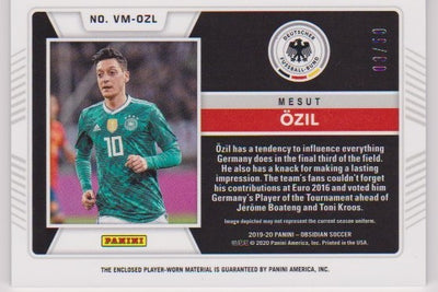 2020 - VOLCANIC MATERIAL - VM-OZL - MEZUT ØZIL - GERMANY - #50