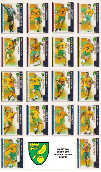 000. NORWICH CITY - SHOOT OUT PREMIER LEAGUE 2004/05