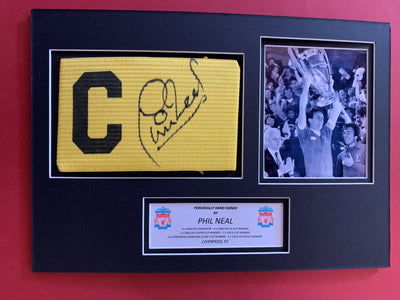 PHIL NEAL - SIGNERT KAPTEINSBIND MED EKTEHETSBEVIS/COA