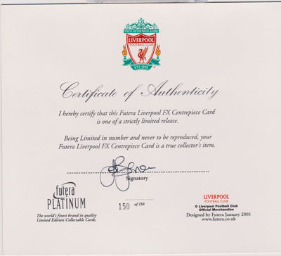 LIVERPOOL - FUTERA FX 2001 - CENTERPIECE #250