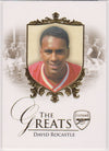 044. DAVID ROCASTLE - THE GREATS - ARSENAL