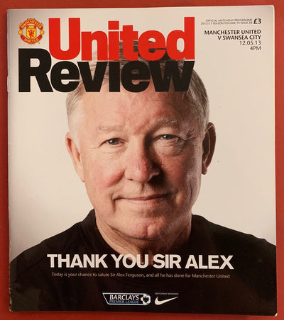 2013.12.05 - UNITED REVIEW - KAMPROGRAM FRA SIR ALEX FERGUSON`S SISTE KAMP PÅ OLD TRAFFORD