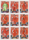 000. SOUTHAMPTON - KOMPLETT SETT MED TOPPS MATCH ATTAX PREMIER LEAGUE 2013/14