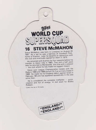 STEVE MCMAHON - LIVERPOOL - WORLD CUP SUPERSQUAD