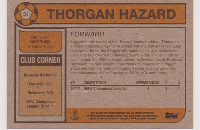 031. THORGAN HAZARD - BORUSSIA DORTMUND - PR.268