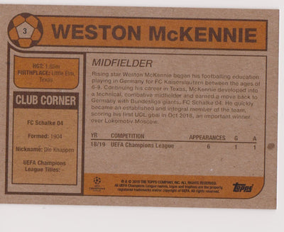 003. WESTON MCKENNIE - FC SHALKE 04 - PR.1359