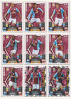 000. ASTON VILLA - KOMPLETT SETT MED TOPPS MATCH ATTAX PREMIER LEAGUE 2013/14