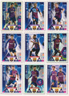 000. FC BARCELONA - KOMPLETT SETT MED TOPPS MATCH ATTAX CHAMPIONS LEAGUE 2018/19