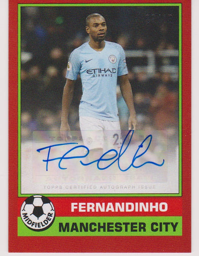 023B-A. FERNANDINHO - MANCHESTER CITY - RED#10