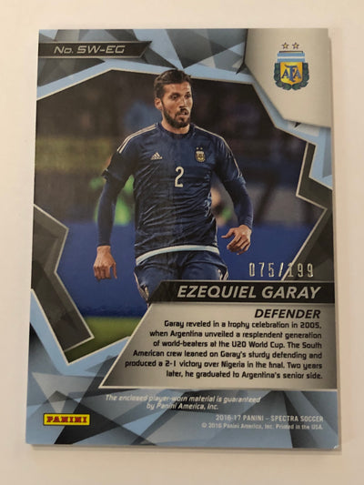 EZEQUIEL GARAY - ARGENTINA - PANINI SPECTRA 2016 #199