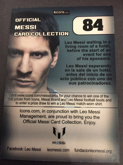 084. OFFICIAL MESSI CARD COLLECTION