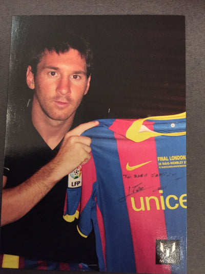 090. OFFICIAL MESSI CARD COLLECTION