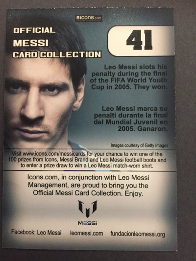 041. OFFICIAL MESSI CARD COLLECTION