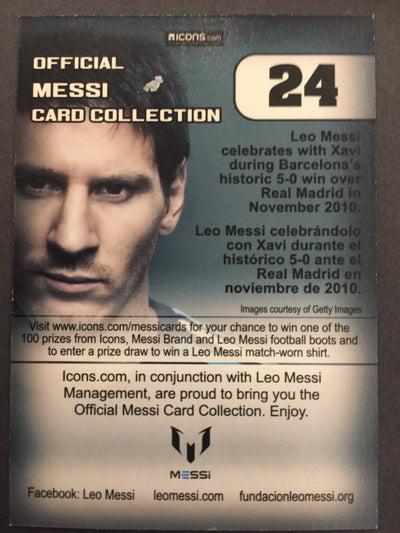 024. OFFICIAL MESSI CARD COLLECTION