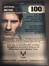 100. OFFICIAL MESSI CARD COLLECTION