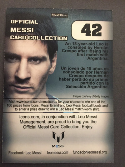 042. OFFICIAL MESSI CARD COLLECTION