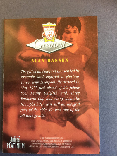 016. Alan Hansen - Greatest - Liverpool