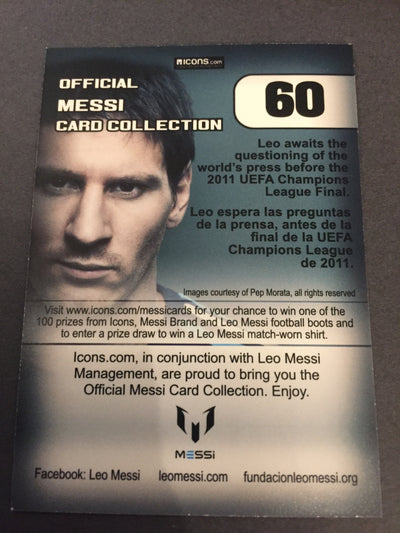 060. OFFICIAL MESSI CARD COLLECTION