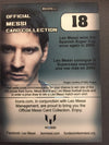 018. OFFICIAL MESSI CARD COLLECTION