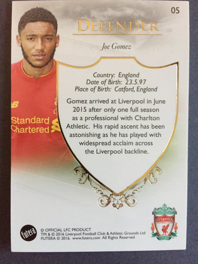 005. Joe Gomez - Liverpool