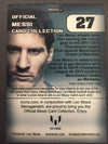 027. OFFICIAL MESSI CARD COLLECTION