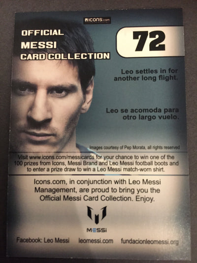 072. OFFICIAL MESSI CARD COLLECTION