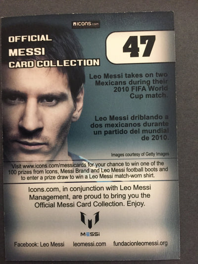 047. OFFICIAL MESSI CARD COLLECTION