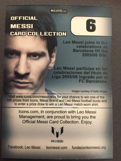 006. OFFICIAL MESSI CARD COLLECTION