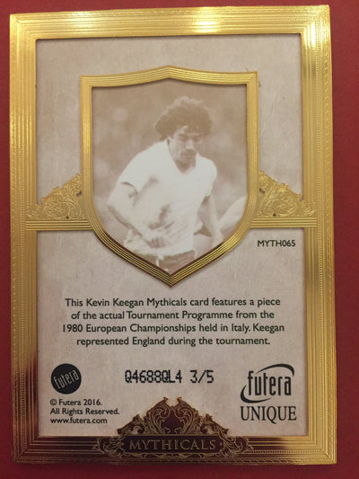 KEVIN KEEGAN - LIVERPOOL - FUTERA UNIQUE MYTHICALS #5