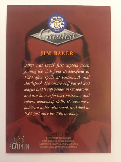 JIM BAKER - LEEDS UNITED