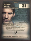 031. OFFICIAL MESSI CARD COLLECTION