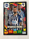 435. TRIPLE THREAT - BRIGHTON & HOVE ALBION - BRIGHTON ROCKS