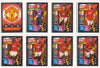 000.MANCHESTER UNITED - KOMPLETT SETT MED TOPPS MATCH ATTAX EUROPA LEAGUE 2019/20 - UK EDITION