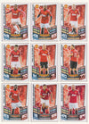 000. MANCHESTER UNITED - KOMPLETT SETT MED TOPPS MATCH ATTAX PREMIER LEAGUE 2012/13