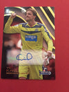 000. NEWCASTLE UNITED KOMPLETT SETT MED FOTBALLKORT TOPPS PREMIER GOLD 2015 INKL SIGNERT KORT