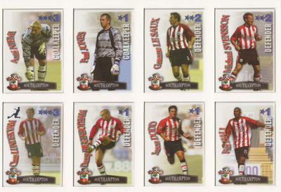 000. SOUTHAMPTON - KOMPLETT SETT MED SHOOT OUT PREMIER LEAGUE 2003/04