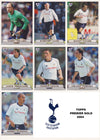 000. TOTTENHAM HOTSPUR - KOMPLETT SETT MED FOTBALLKORT TOPPS PREMIER GOLD 2004