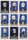 000. TOTTENHAM HOTSPUR - KOMPLETT SETT MED TOPPS MATCH ATTAX PREMIER LEAGUE 2011/12