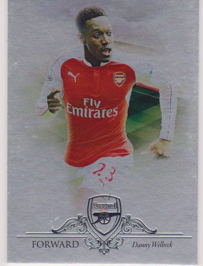 000. SILVER 024. DANNY WELLBECK - ARSENAL - FUTERA 2016 "CLUB BASE" SILVER #21